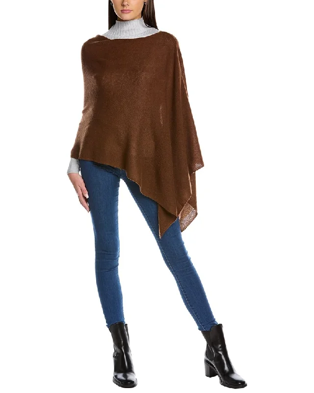 Chic Relaxation Boho Knit Cardigan Portolano Lightweight Cashmere Poncho