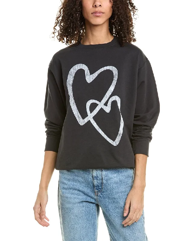 Fashionable Ease Knit Tie-back Sweater  Prince Peter Happy Hearts Pullover