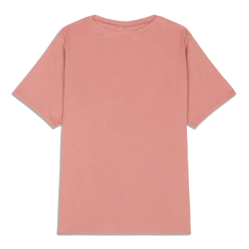Easy Chic Relaxed-Fit Boatneck T-Shirt - Resale
