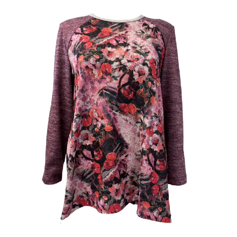 Cozy Fashion Street style Samantha Adaptive Top - Floral