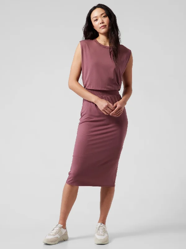 Comfortable Looks Denim dress Santorini Cinch Dress