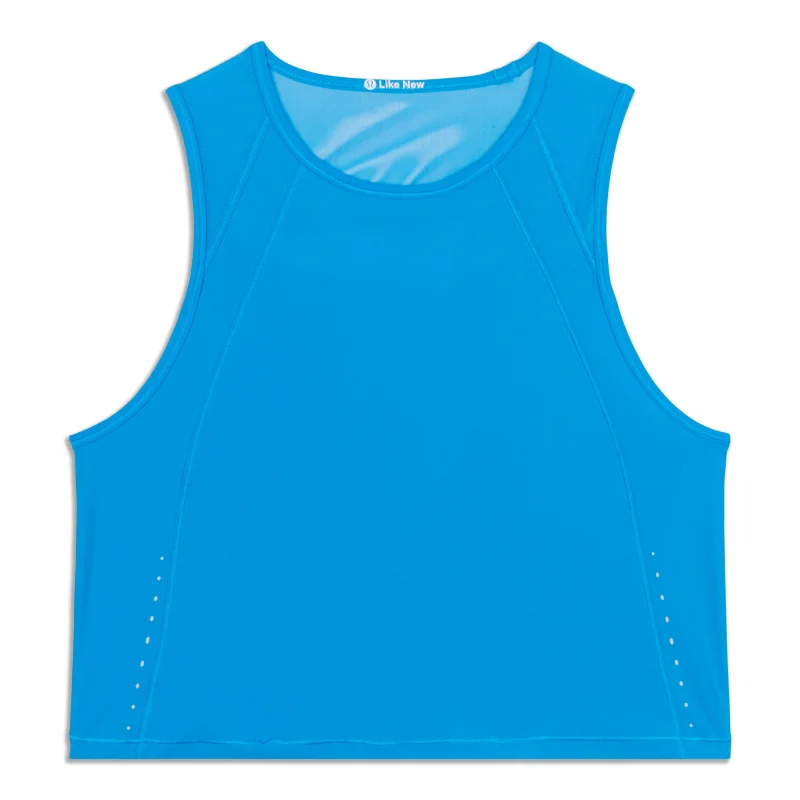 Easy Style Sculpt Cropped Tank Top - Resale