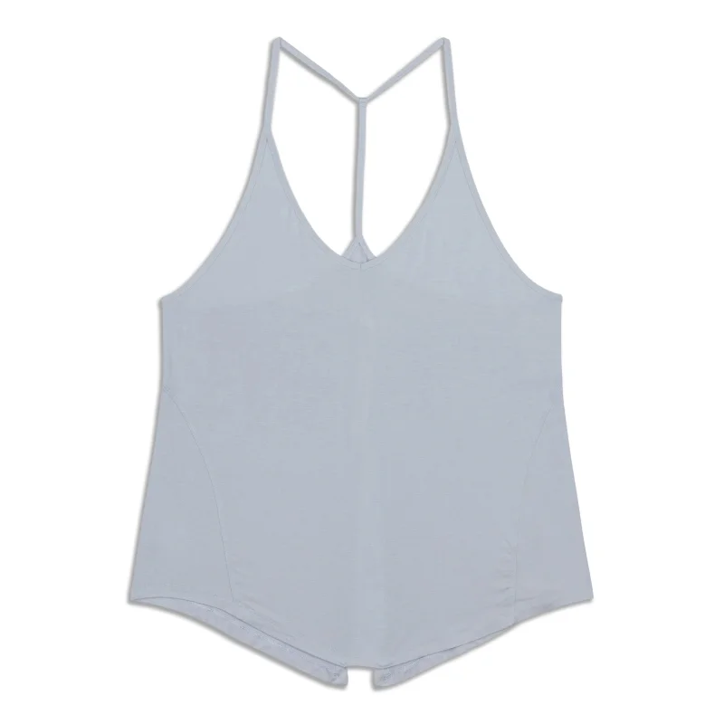 Basic Comfort -Silk Yoga Tank Top - Resale