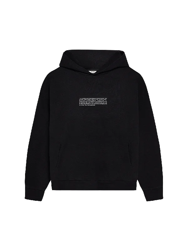 Elegant Fit Colorful Hoodie Womens PANGAIA LAB NXT GEN Hoodie—black