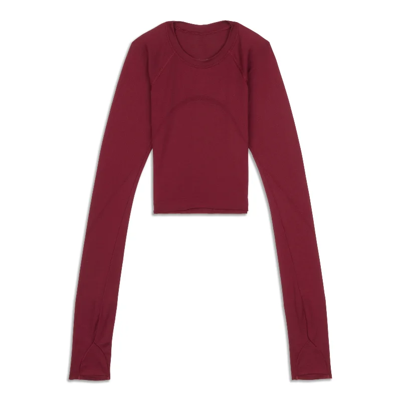 Cozy Vibes Swiftly Tech Cropped Long Sleeve 2.0 - Resale