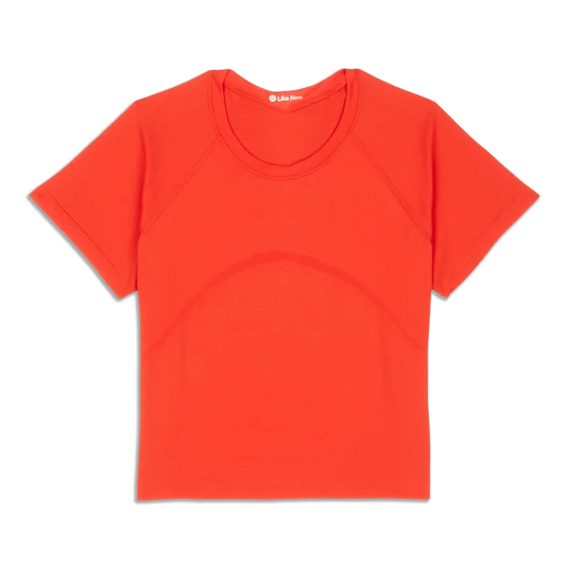 All-Day Wear Swiftly Tech Cropped Short-Sleeve Shirt 2.0 - Resale