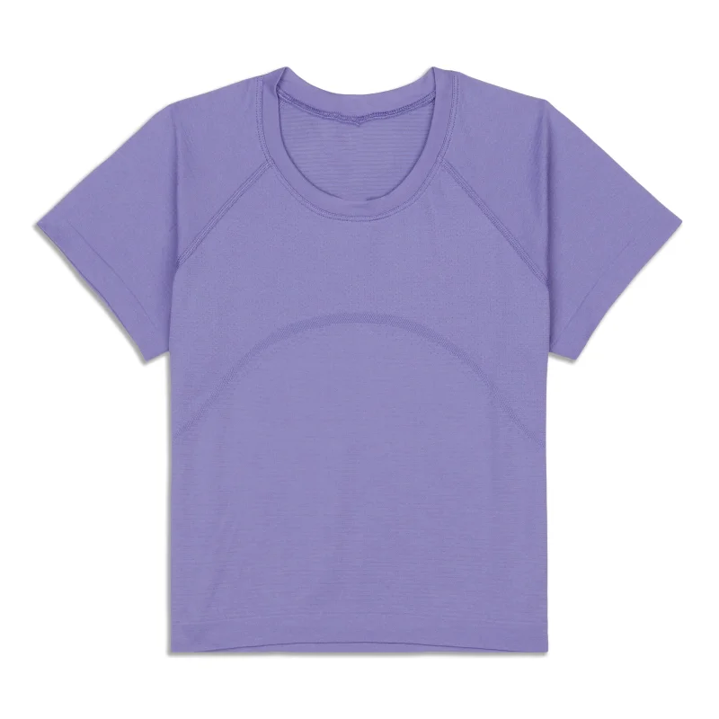 Casual Comfort Swiftly Tech Cropped Short-Sleeve Shirt 2.0 - Resale