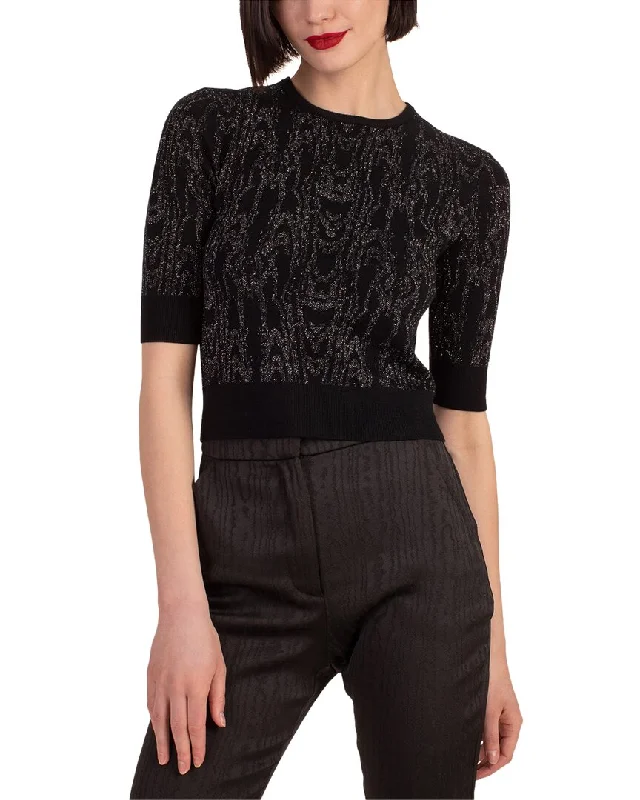 Soft Clothing Knit Bodice Dress Trina Turk Novae Wool Pullover