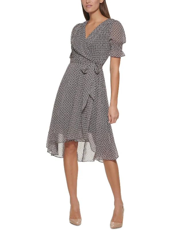 Easy Chic Structured mini dress Womens Printed Midi Midi Dress