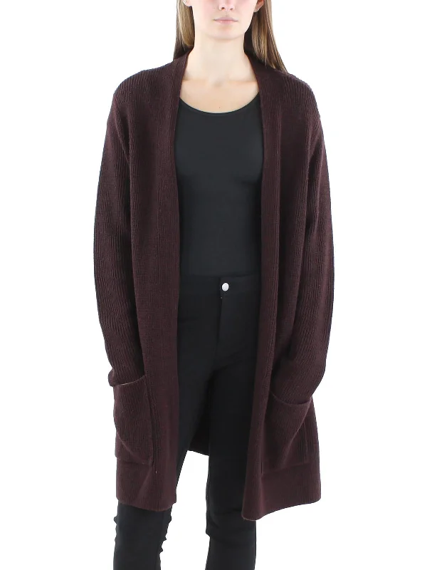 Cozy Chic Open-knit Cardigan Womens Wool Open Front Cardigan Sweater