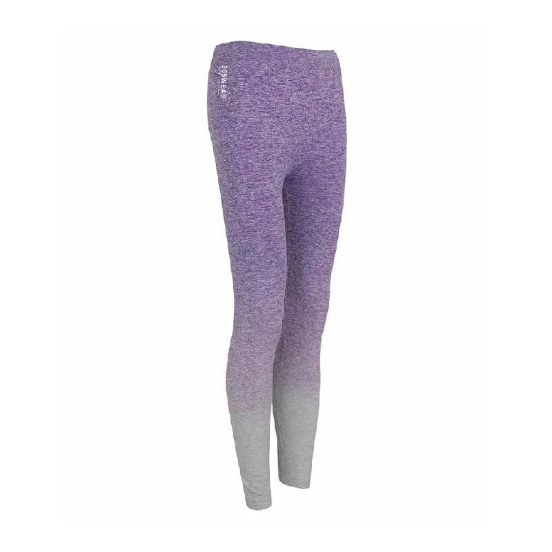 Chic Outfits Metallic leggings 305WEAR Wordmark Fade Seamless Leggings