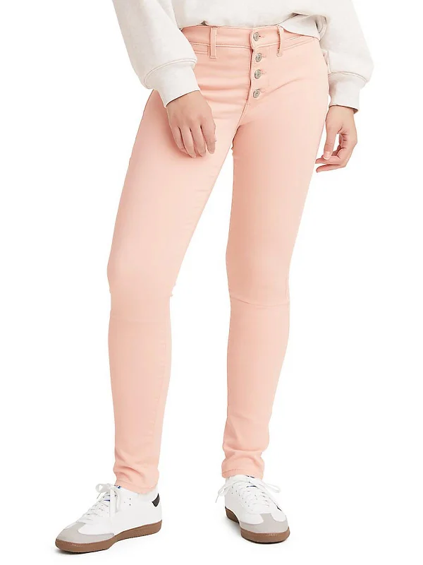Simple Chic Trendy paperbag pants 311 Womens Mid-Rise Shaping Skinny Jeans