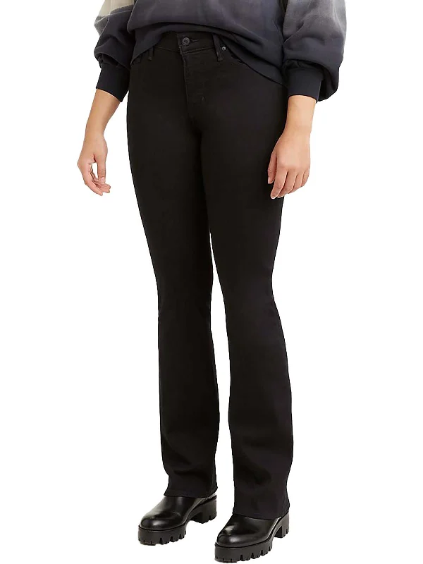 Versatile Outfits Stretchy leggings 315 Womens Mid-Rise Shaping Bootcut Jeans