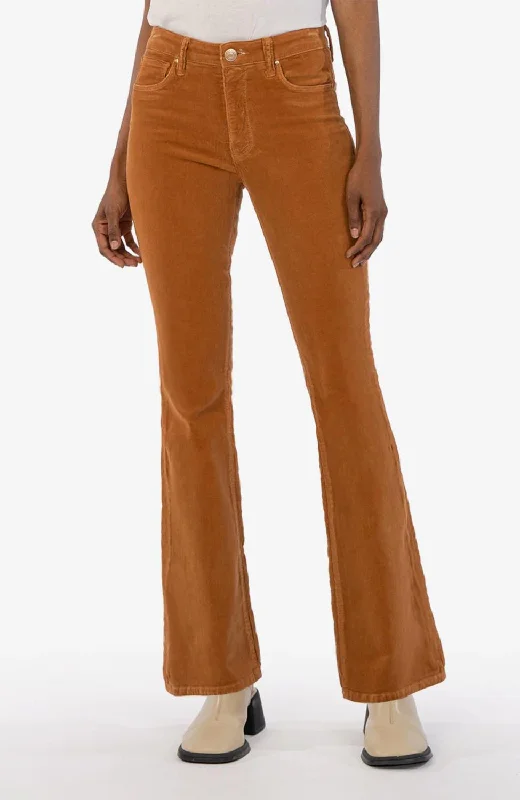 Weekend Wear Linen wide-leg trousers Ana Corduroy High Rise Fab Ab Flare Jeans In Butterscotch Weekend Wear Linen wide-leg trousers Ana Corduroy High Rise Fab Ab Flare Jeans In Butterscotch