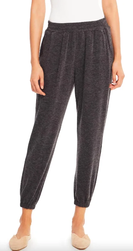 Chic Comfort Beacon Pant In Heather Grey