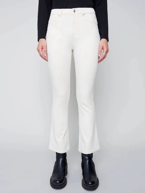 Soft Touch Bootcut Leg In Natural