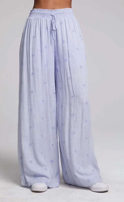 Layered Comfort Bronx Trousers In Faded Blue