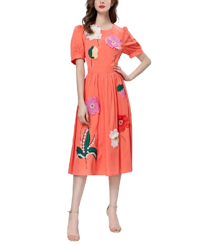 Classic Comfort BURRYCO Midi Dress