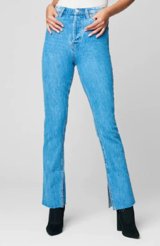 Chic Outfits Soft pleated pants Cooper Straight Pant In Sky Blue