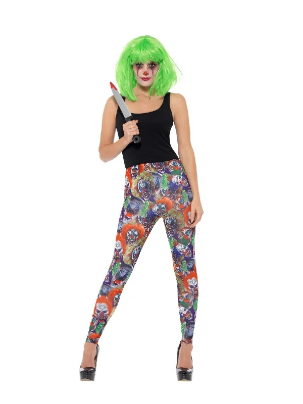 Everyday Style Sculpting leggings Creepy Clown Leggings