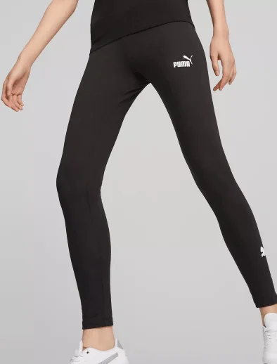 Casual Chic Outfits Everyday leggings ESS+ LOGO POWER Leggings PUMA Black