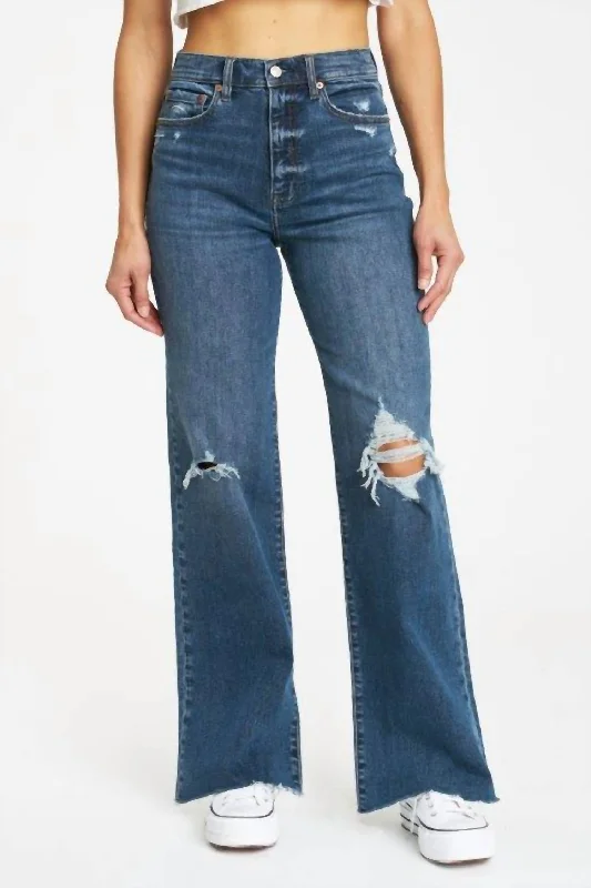 Simple Comfort Cargo pants for women Far Out Denim In Aplus