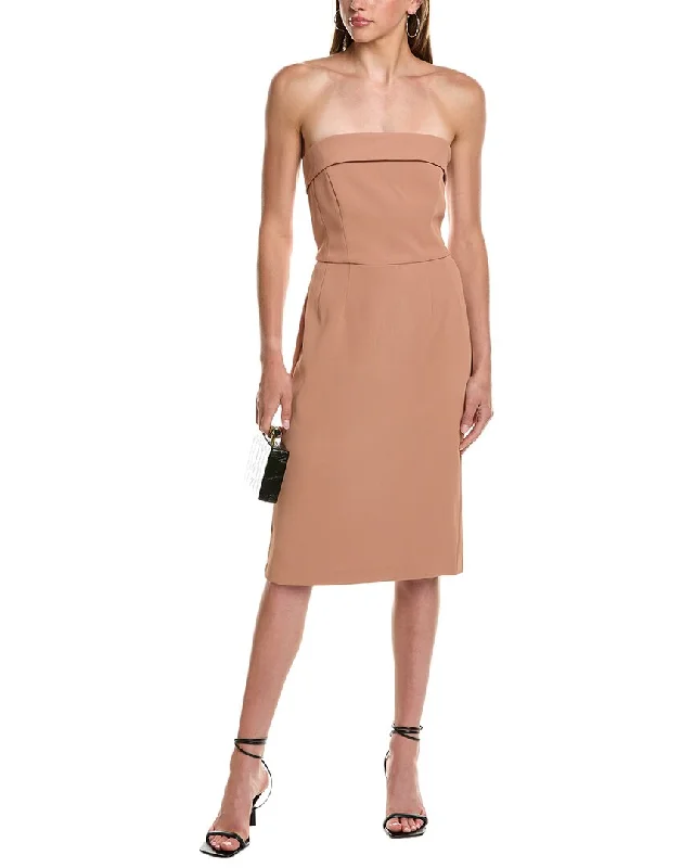 Warm Wear French Connection Harry Suiting Strapless Sheath Dress