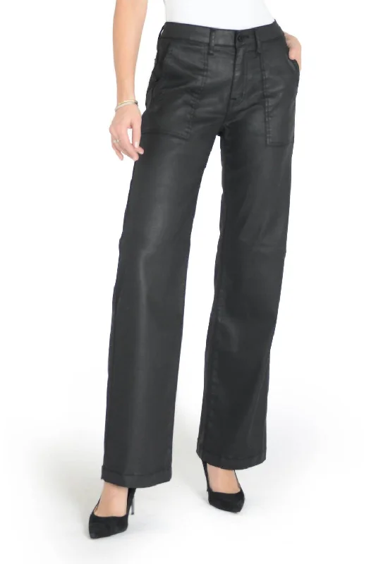 Warm Wear Joni Pants In Midnight Vixen