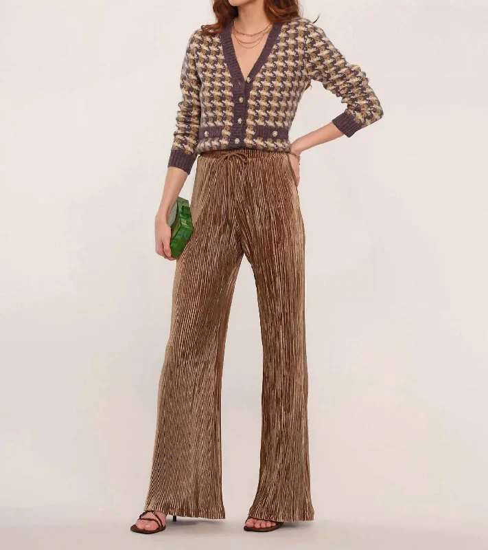Comfy Layers Kamala Pant In Whiskey