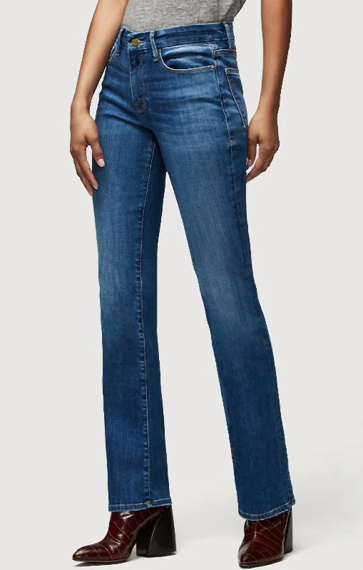 Basic Comfort Printed fleece pants Le Mini Boot Jeans In Poe