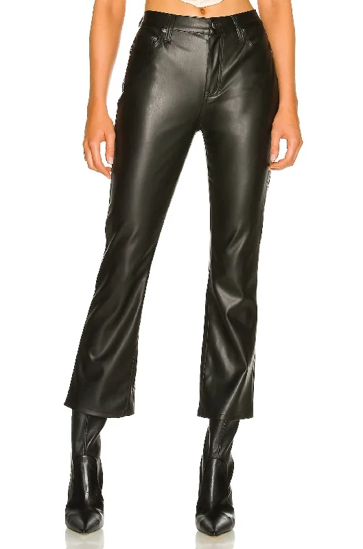 Breathable Style Lennon High Rise Pant In Black