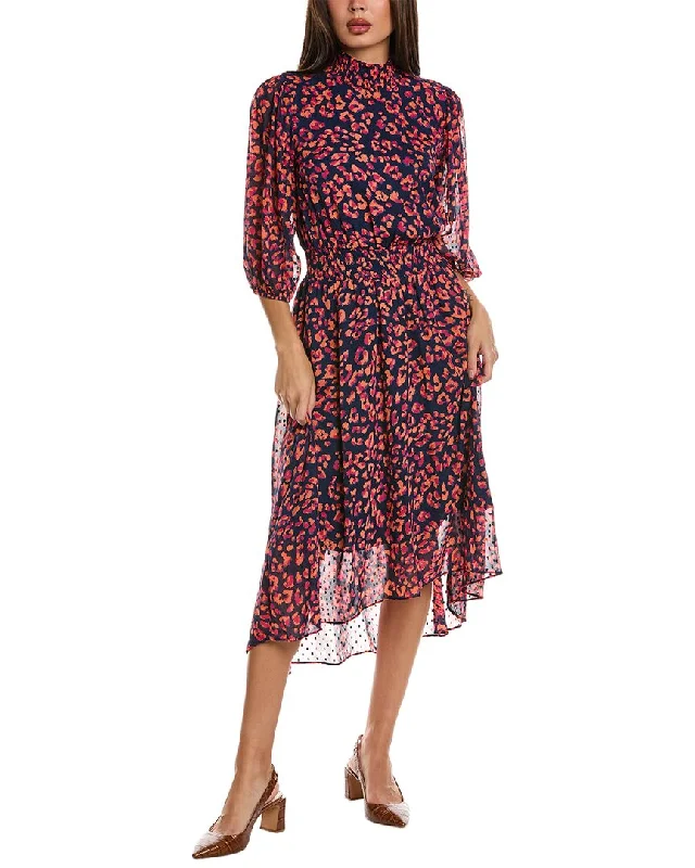 Soft Touch Nanette Nanette Lepore Floral Midi Dress