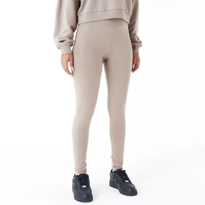Sporty Comfort Colorblock leggings New York Yankees MLB Lifestyle Brown Womens Leggings Sporty Comfort Colorblock leggings New York Yankees MLB Lifestyle Brown Womens Leggings