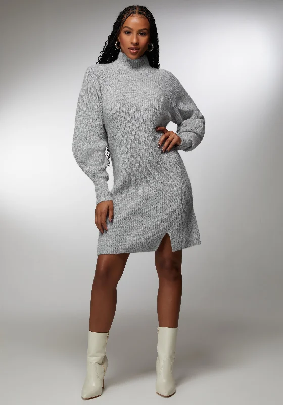 Light Dressing Oversized Sweater Dress