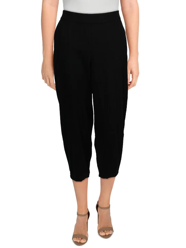 Comfy Dress Petites Womens Wool Lantern Ankle Pants