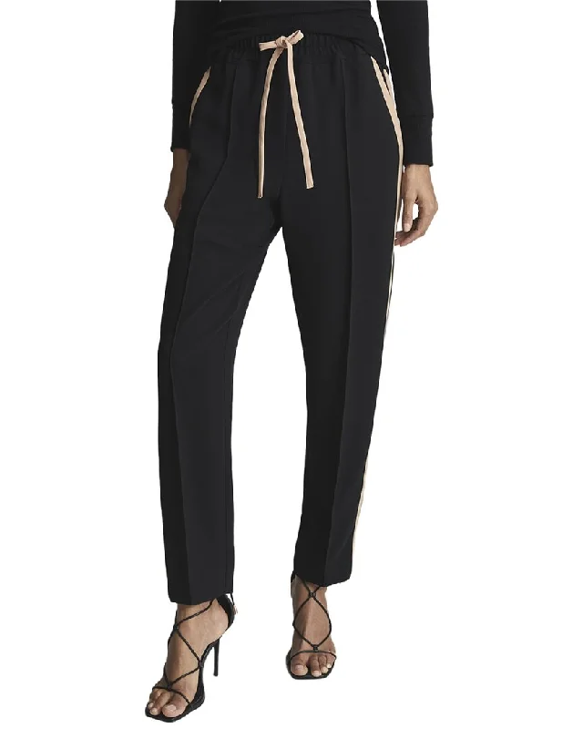 Cozy Chic Casual work trousers Reiss Frazer Taper Tapered Side Stripe Trouser