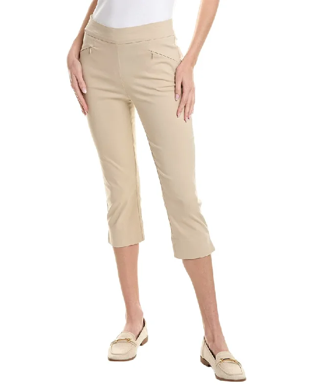 Fashionable Ease Soft corduroy pants Renuar Capri