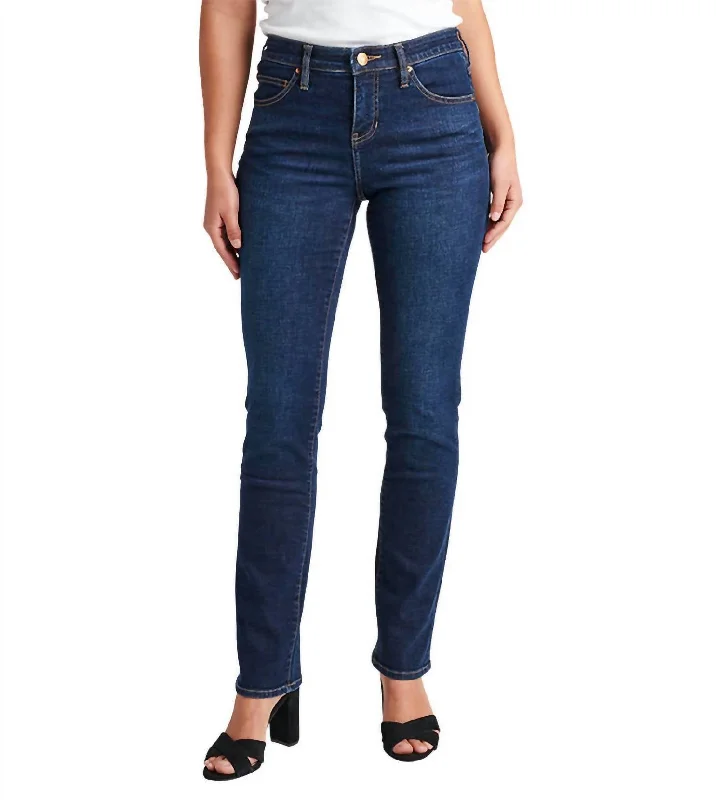 Soft Looks Stretch legging pants Ruby Mid Rise Straight Leg Jean - Plus In Night Breeze Soft Looks Stretch legging pants Ruby Mid Rise Straight Leg Jean - Plus In Night Breeze
