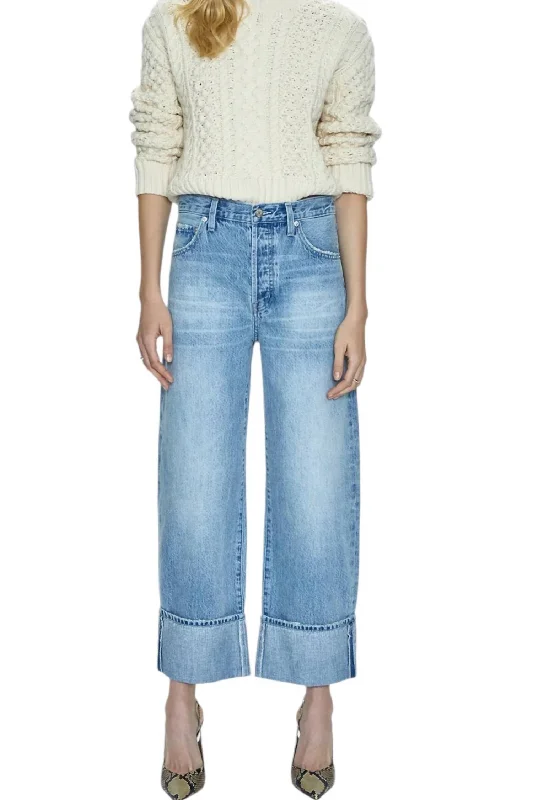 Trendy Wear Relaxed harem pants Ryder Cuffed Denim Jeans