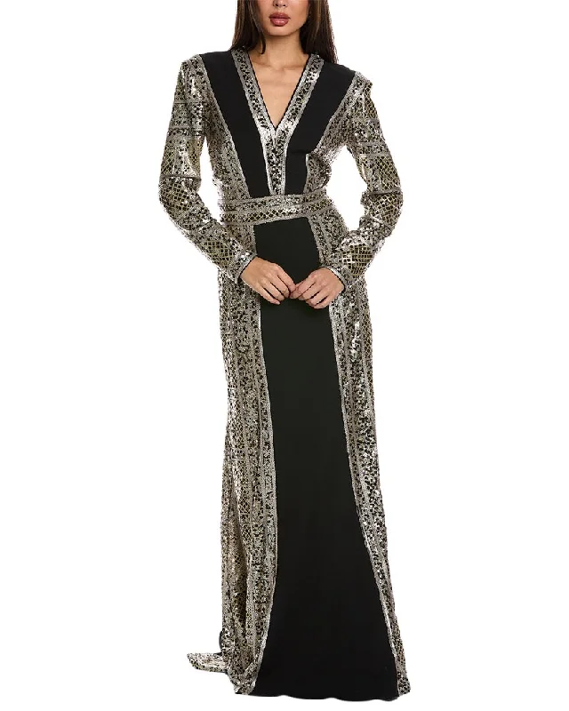 Comfortable Sweaters Tadashi Shoji Sequin Gown