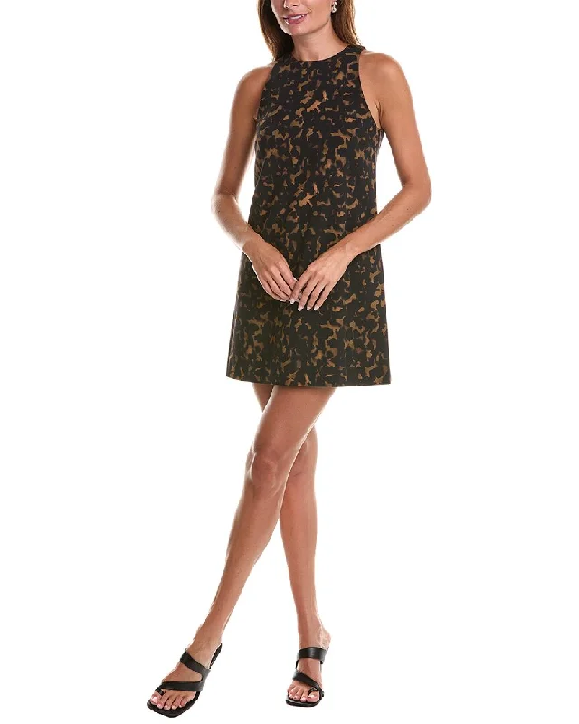 Cozy Layers Theory Tortoiseshell Shift Dress