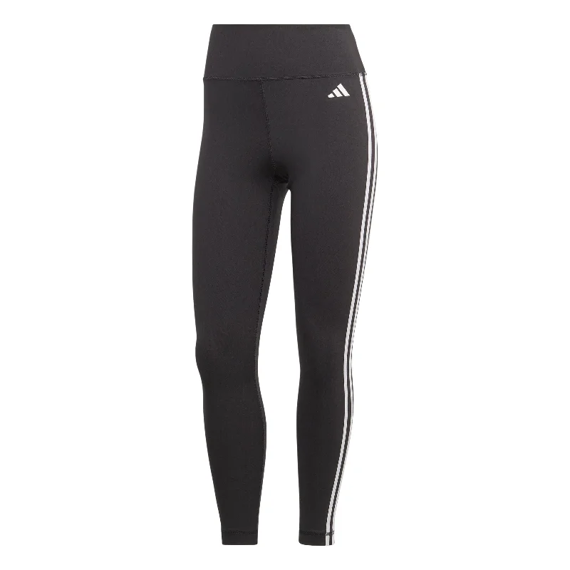 Soft Textures Wide waistband leggings TRAIN ESSENTIALS 3-STRIPES HIGH-WAISTED 7/8 LEGGINGS