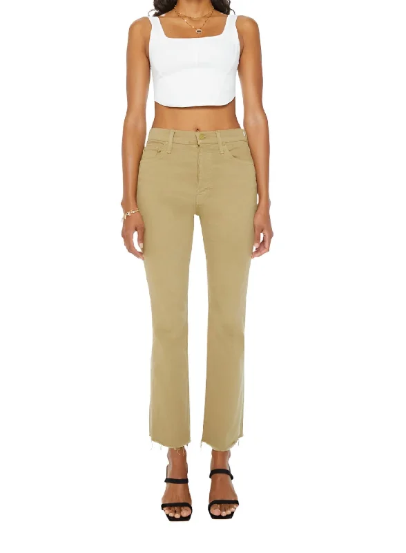 Comfortable Jeans Elegant wide-leg pants Tripper Flood Fray Jean In Cedar