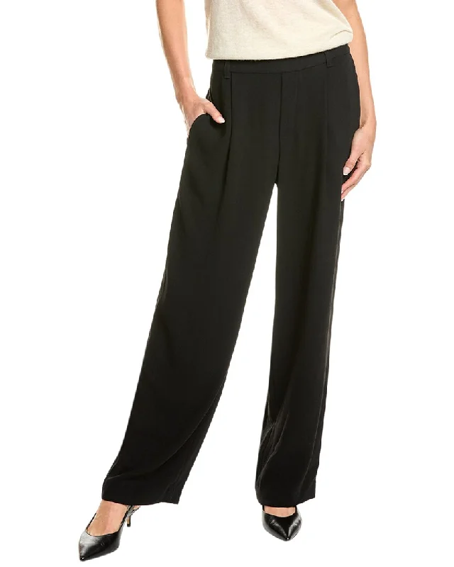 Weekend Comfort Wear Wide-leg palazzo pants Vince Straight Pull-On Pant