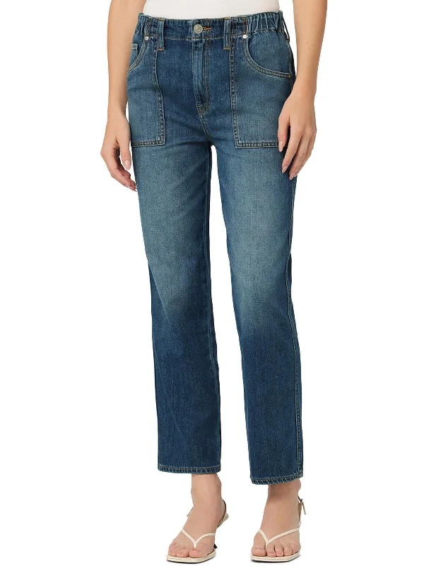 Chic Outfits Denim pants for women Womens High Rise Ankle Straight Leg Jeans