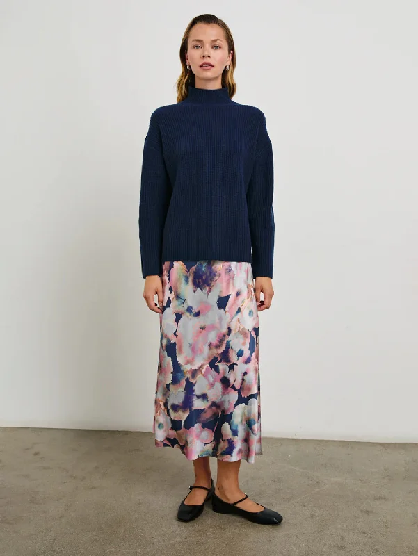 Cozy Apparel Bohemian skirt Anya Skirt - Midnight Verbena