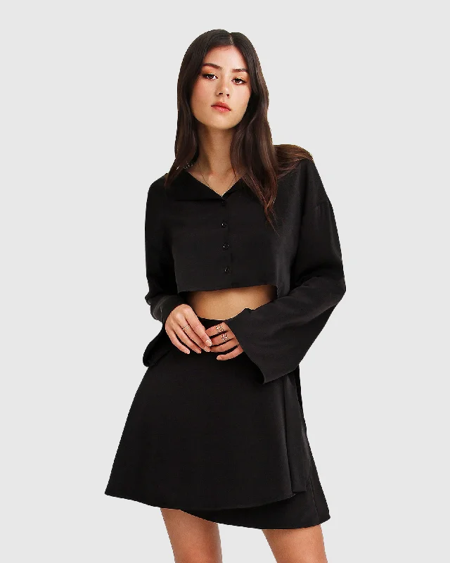 Comfort Fit Patchwork wrap skirt Before You Go Skirt