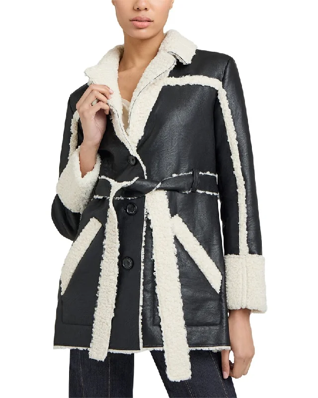 Simple Chic Utility field jacket Cinq à Sept Mona Coat