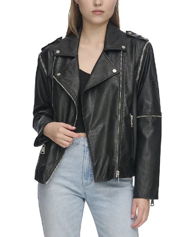 Casual Chic Outfits Single-breasted blazer DKNY Motto Jacket