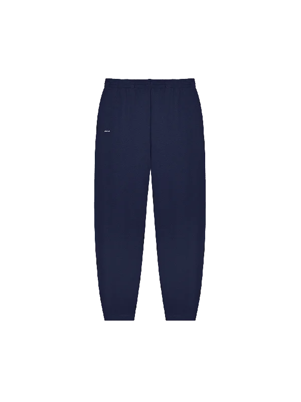 Minimal Comfort Slim-fit workout top Womens DNA Barrel-Leg Track Pants—navy